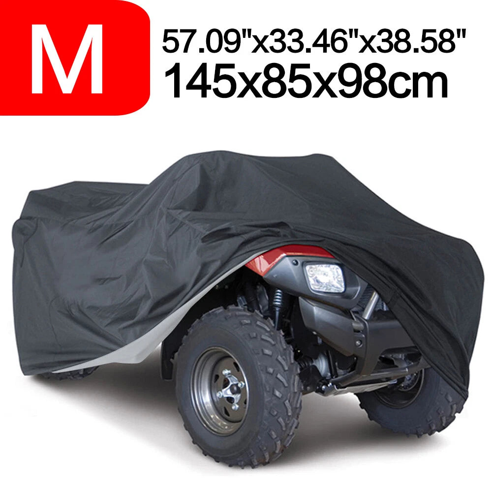 Heavy Duty Waterproof Tractor Cover for Riding Lawn Mower (57"x33"x38")