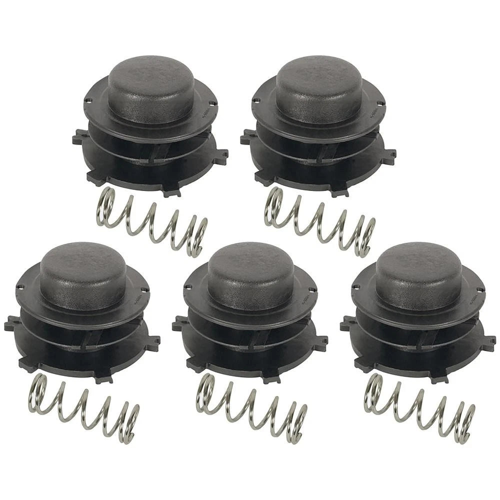 5 Trimmer Head Spools & Springs for Stihl FS 44, 55, 80, 83, 85, 90, 100