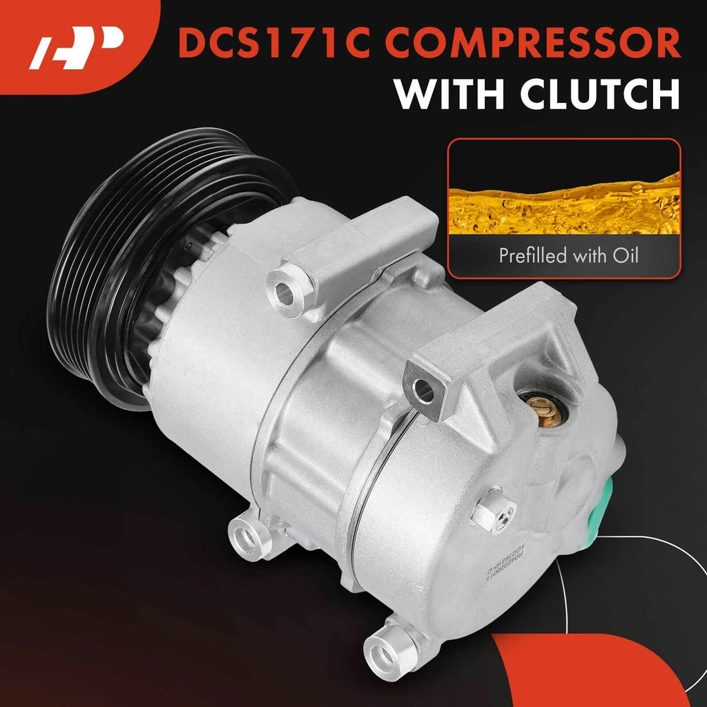 A/C Compressor with Clutch for Kia Rondo (2007-2009)