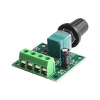 Speed Control Regulator for PWM DC Motors with Indicator Light