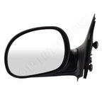 Power Black Manually Folding Side Mirrors for Ford F-150 (1997–2004)