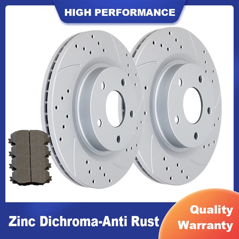 Front Brake Rotors with Ceramic Pads for Nissan Altima (2013–2017)