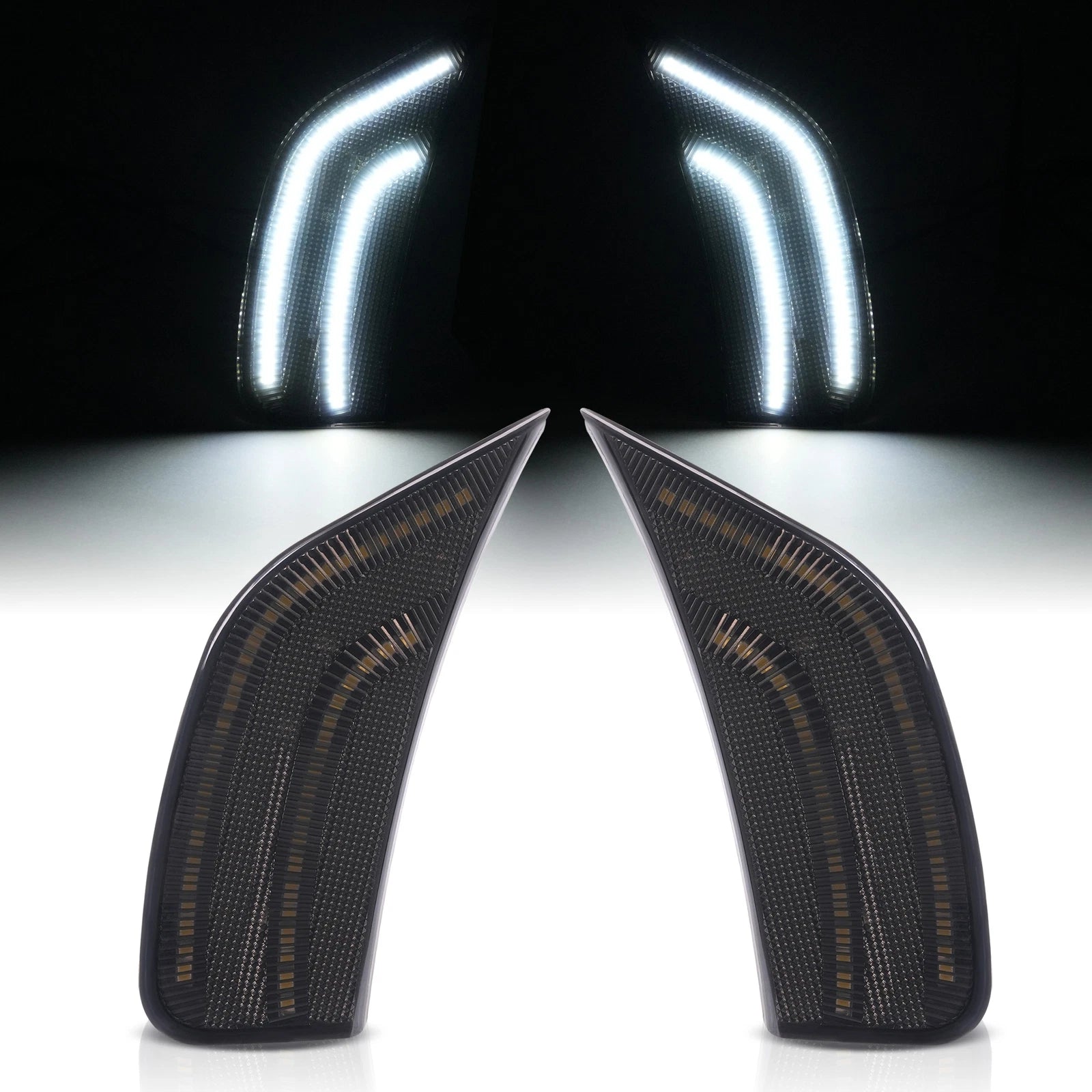 Smoke Lens LED Side Marker Lights for Cadillac Escalade ESV, Tahoe (2025)