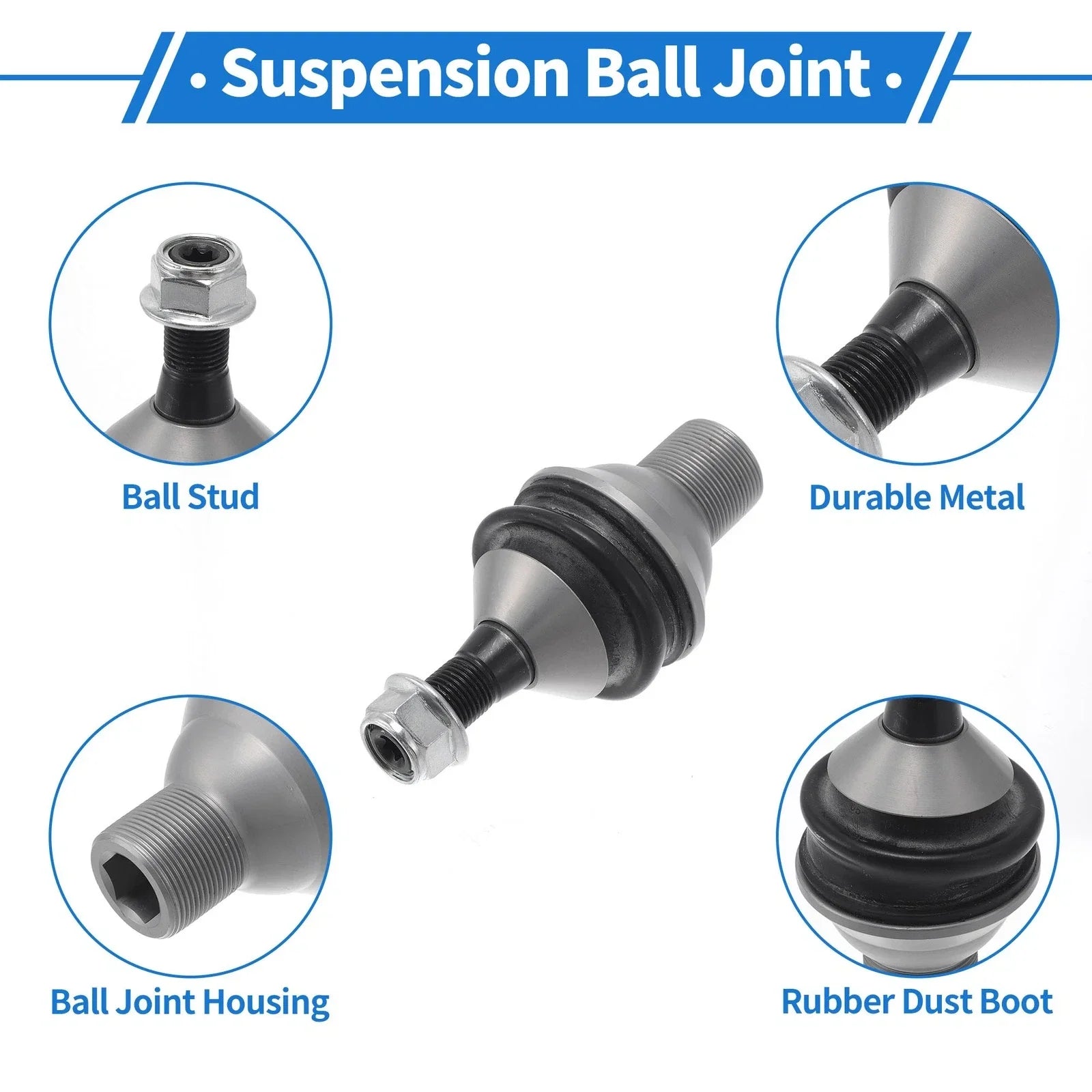 2 x Front Lower Ball Joints for Mercedes-Benz GL-CLASS (2012-2019)