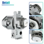 Front Left Door Lock Cylinder with 2 Keys for Honda Accord (2008-2013)