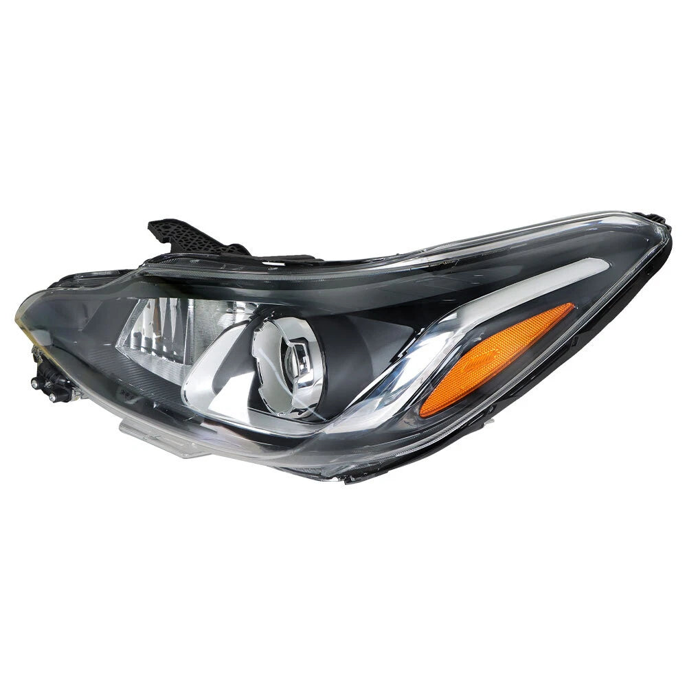 Headlight Assembly for Chevrolet Spark (2019–2021) Halogen Chrome Driver Side