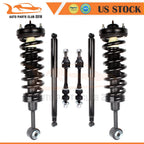 Set of 6 Front Strut Rear Shocks Sway Bar Links for Ford F-150 (2005–2008)