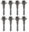 Set of 8 Delphi Ignition Coils for BMW E39 E38 E53 E52 540i 740i X5 Z8 V8