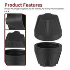 2 x Wheel Cap for Yamaha Big Bear 250 350 YFM250 YFM350 (1987–2009)