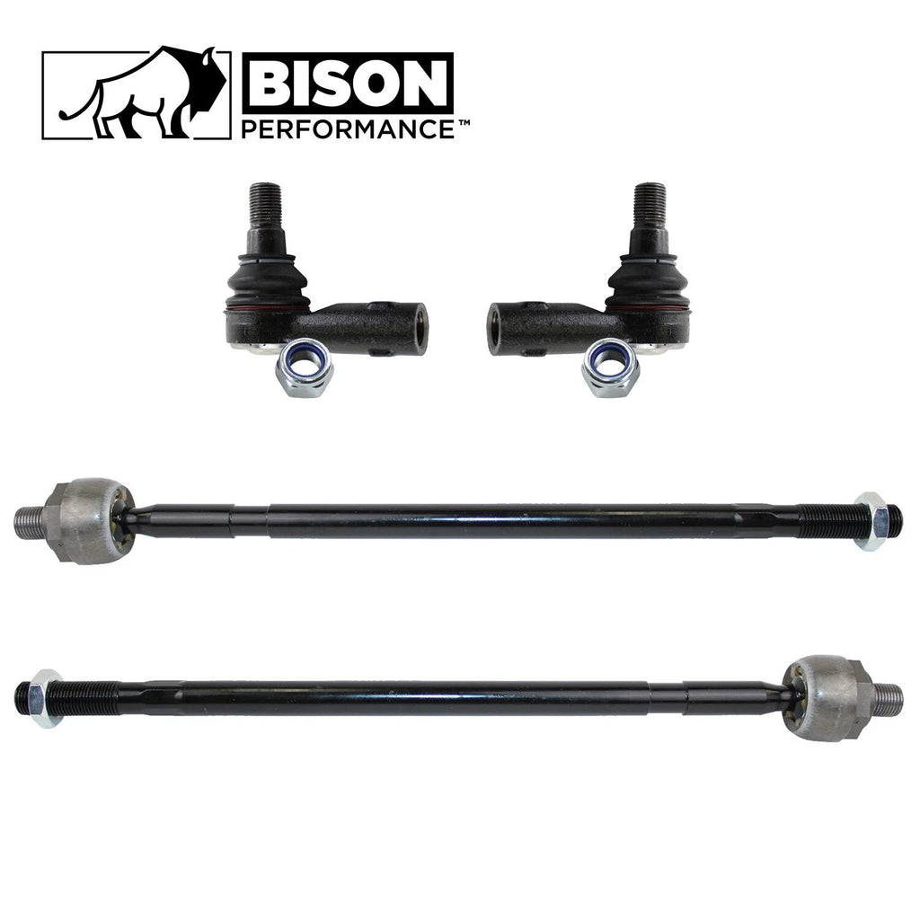 Set of 4 Inner Outer Steering Tie Rod Ends for Sprinter 2500 3500 (2010–2018)