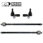 Set of 4 Inner Outer Steering Tie Rod Ends for Sprinter 2500 3500 (2010–2018)