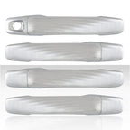 Set of 4 Door Handle Covers for 2015-2021 Chevy Colorado - Chrome w/o Smart Key