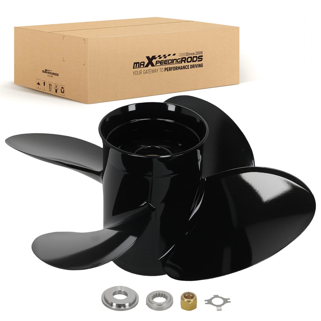 Set of 4 Blade Propellers for Mercury 40-140HP (Right Hand Rotation)