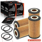 Set of 4 Engine Oil Filters for Chevy Equinox (2018–2019) Malibu (2016–2019) Cruze