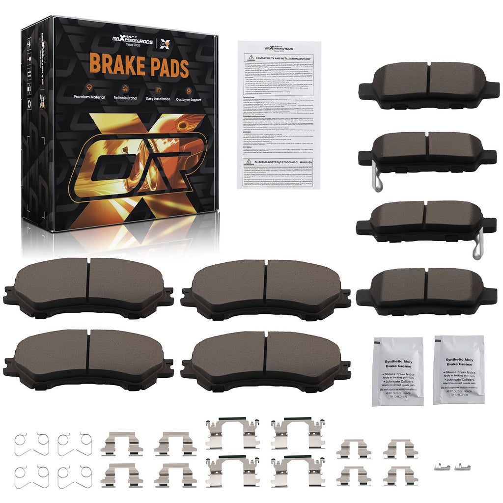 Ceramic Brake Pads for Nissan Rogue/Qashqai (2014–2020)