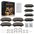 Ceramic Brake Pads for Nissan Rogue/Qashqai (2014–2020)