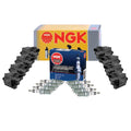 Set of 8 NGK Ignition Coils & Iridium IX Spark Plugs for Chevy GMC Cadillac (V8)
