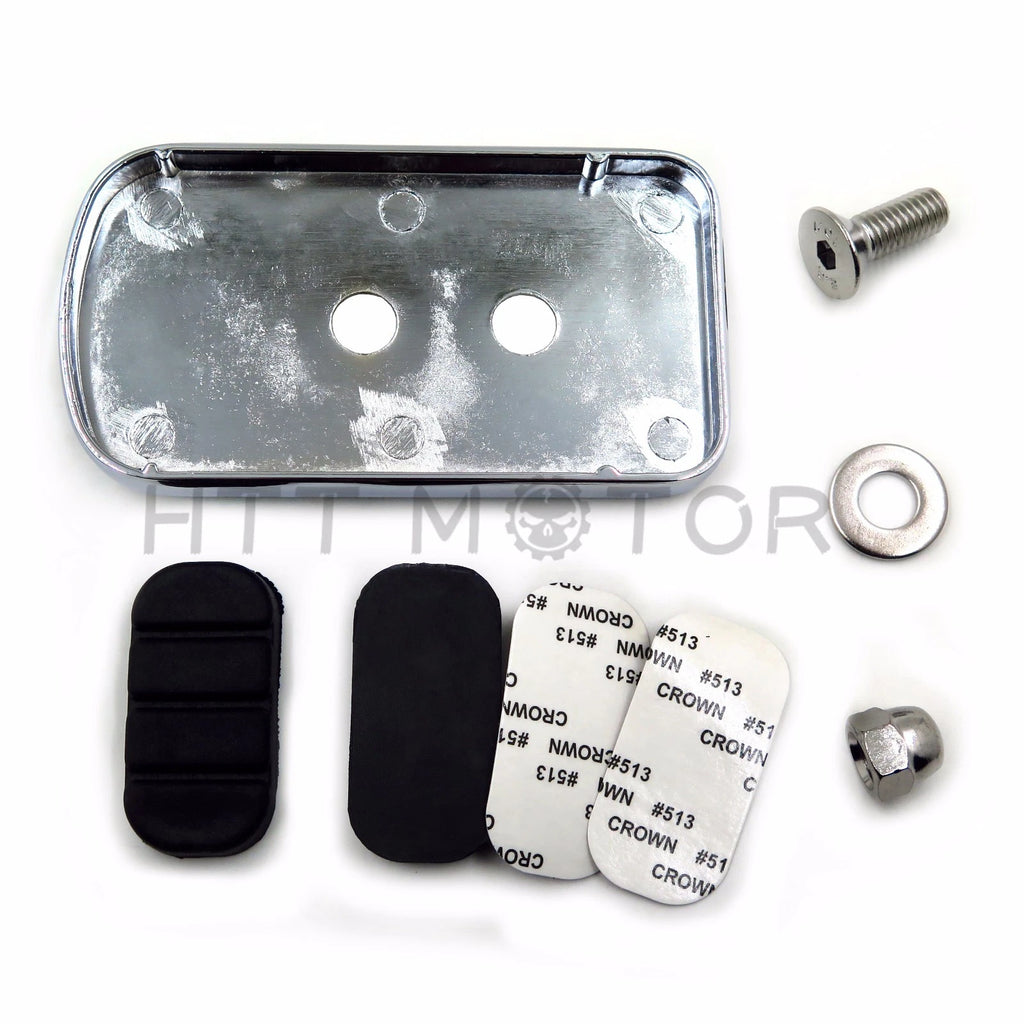 Chrome Foot Pegs for Kawasaki Vulcan Classic, Suzuki Boulevard, Yamaha