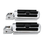 Chrome Driver & Passenger Footpegs Bracket for Harley Fat Boy (2018-2025)