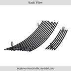 Black Billet Grille Insert for Ford Expedition F-150 4WD (1997-1998)