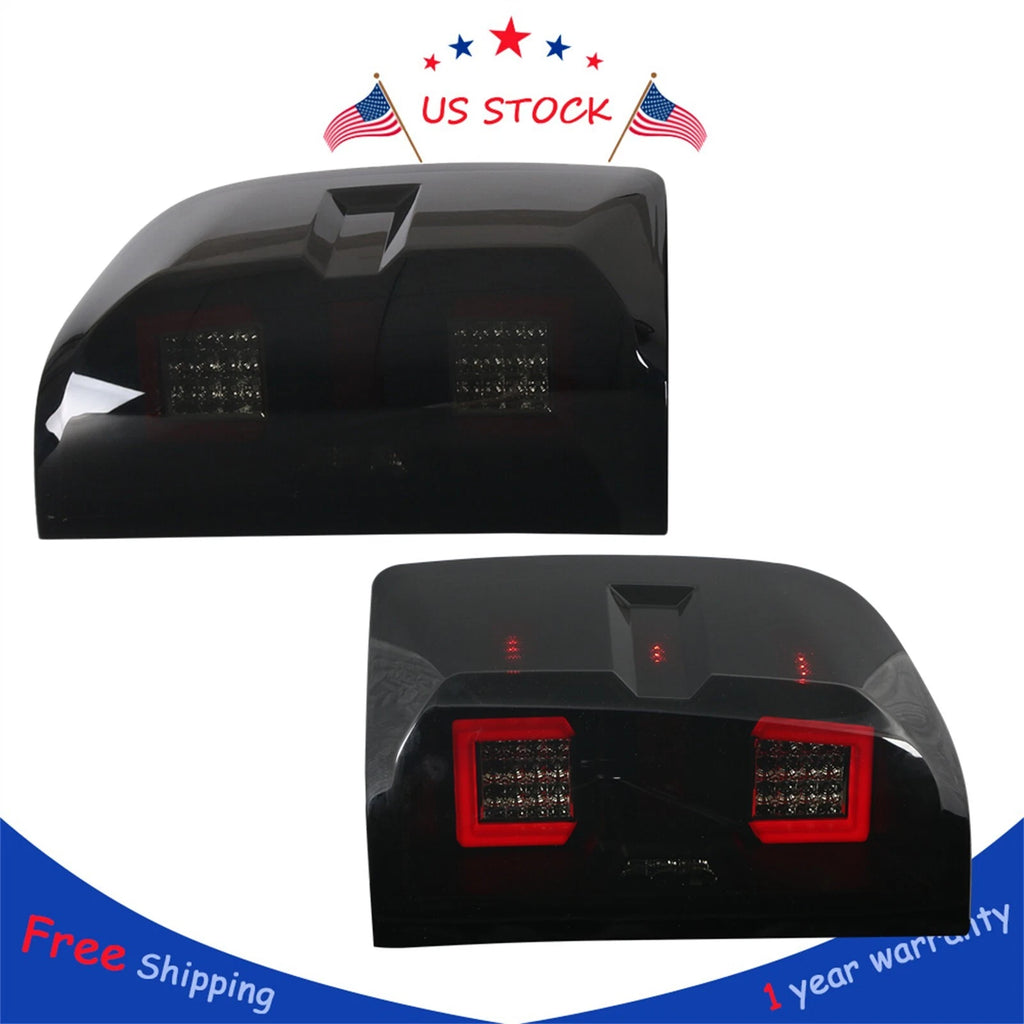 LED Black Smoked Tail Lights for Chevy Silverado 1500 2500HD 3500HD (2007–2014)