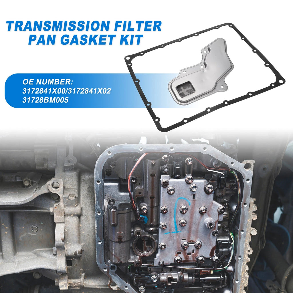RE4R01A Auto Transmission Filter Oil Pan Gasket Kit for Nissan 