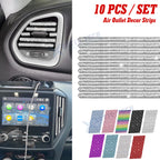 Air Conditioner Outlet Decoration Stripes for Car Interior (10 Pieces) 2010–2015