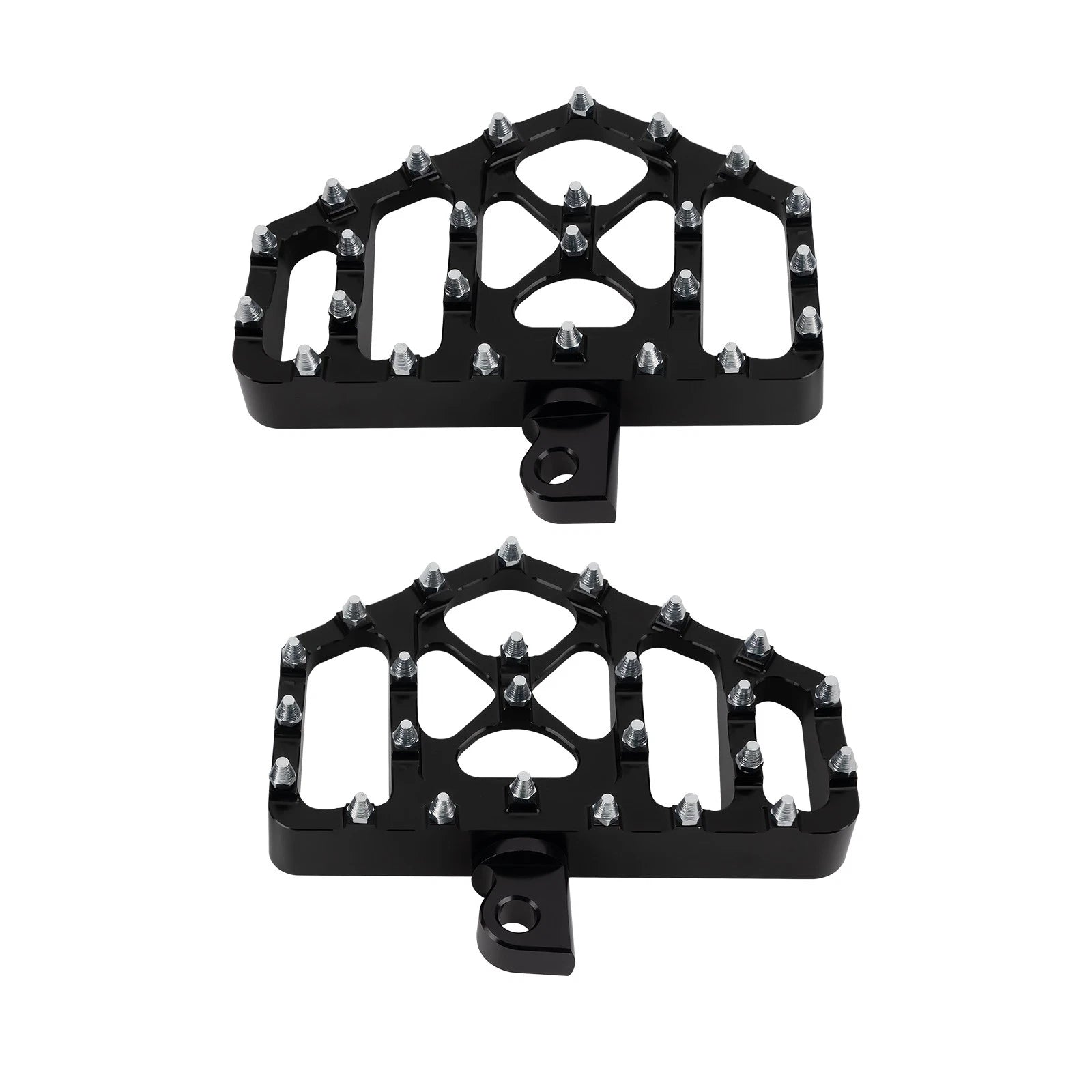 Wide MX Style Foot Pegs for Harley Dyna Breakout Electra Glide (2014–2023)