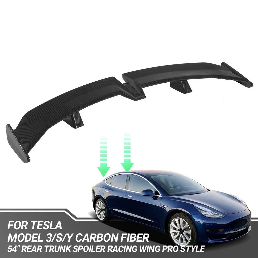 Carbon Fiber Rear Trunk Spoiler for Tesla Model 3/S/Y