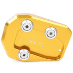 Gold Sidestand Kickstand Extension Pad for Yamaha MT-09 (2013-2016)