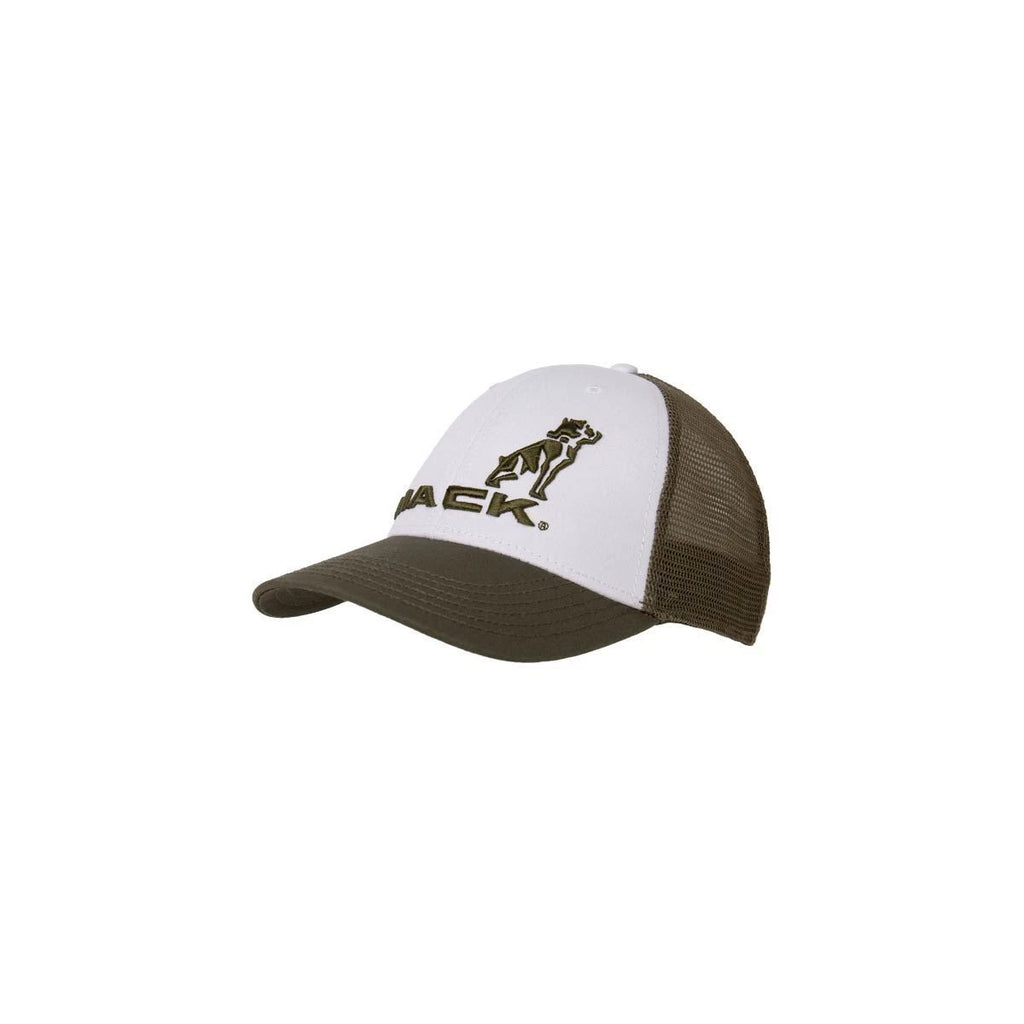 Mack Trucks Olive Green Lo-Pro Trucker Hat (Mesh Back, Logo)