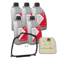 Automatic Transmission Filter Kit & Fluids 5L for Audi Cabriolet, VW Golf