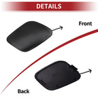 Set of 2 Front Tow Hook Cover Caps for Toyota Prius (2019–2022) No. 5212747911 Black