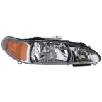 Passenger Side Headlight for Ford Escort (1997–2002) Halogen with Bulb