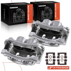 2X Front Brake Calipers with Bracket for Nissan Armada Titan Infiniti