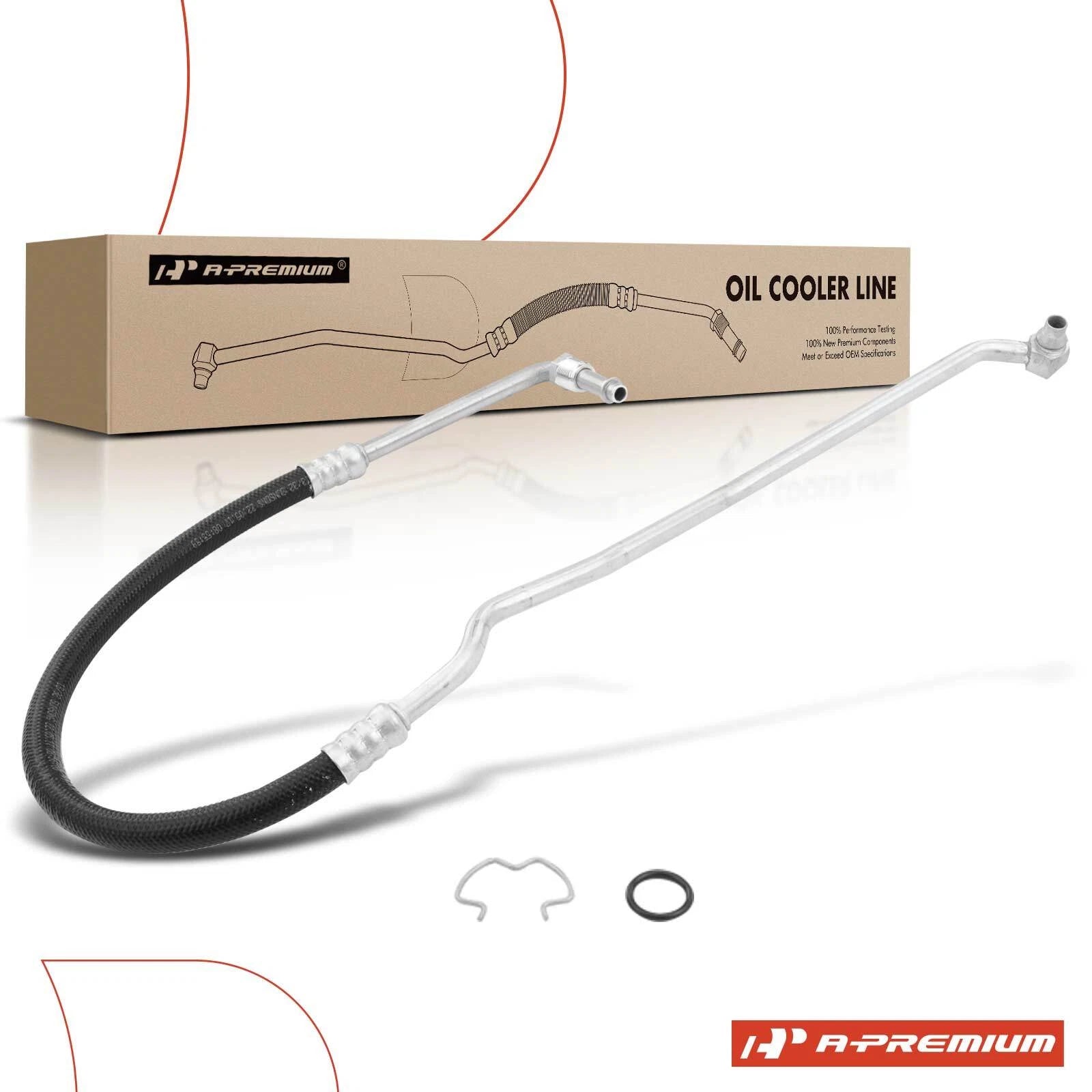 Inlet Engine Oil Cooler Line for Chevrolet C2500 K2500 Suburban (1992)