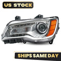 HID Xenon Chrome Headlight for Chrysler 300 (2011–2014) Left Driver Side