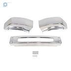 Chrome Front Bumper Split for Ford E150 E250 E350 E450 (2008–2014)