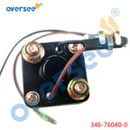 Relay 346-76040 for Tohatsu Outboard Starter Solenoid (2T 25-50HP)