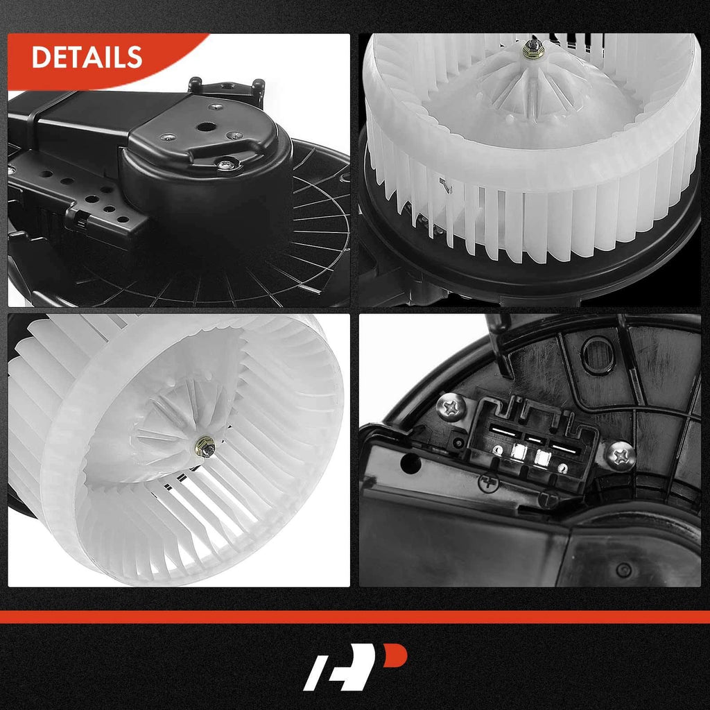 Front HVAC Blower Fan Cage Motor and Resistor Kit for Toyota Avalon (2005–2010)