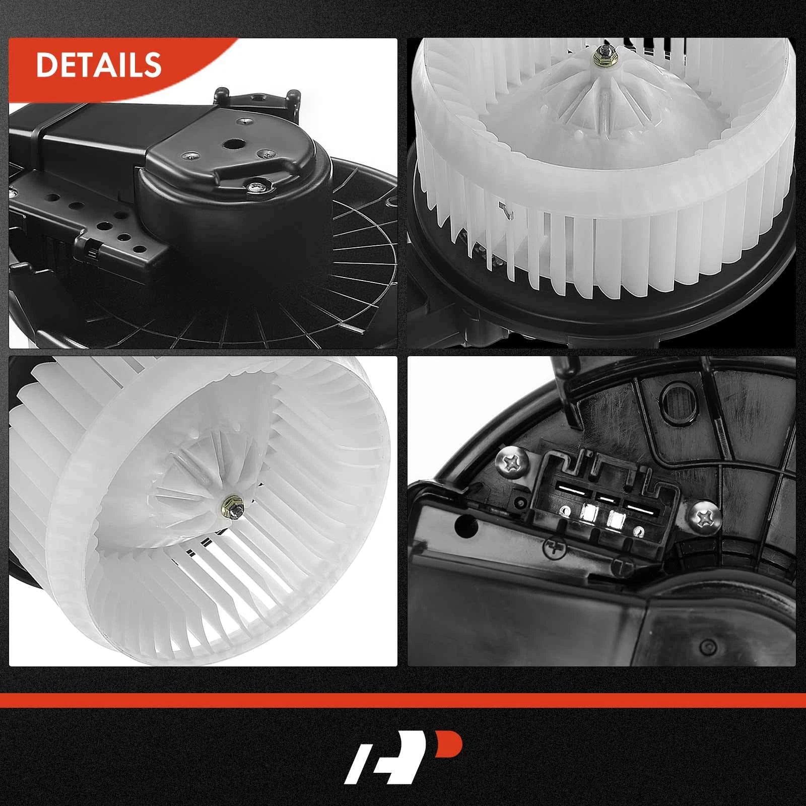 Front HVAC Blower Fan Cage Motor and Resistor Kit for Toyota Avalon (2005–2010)