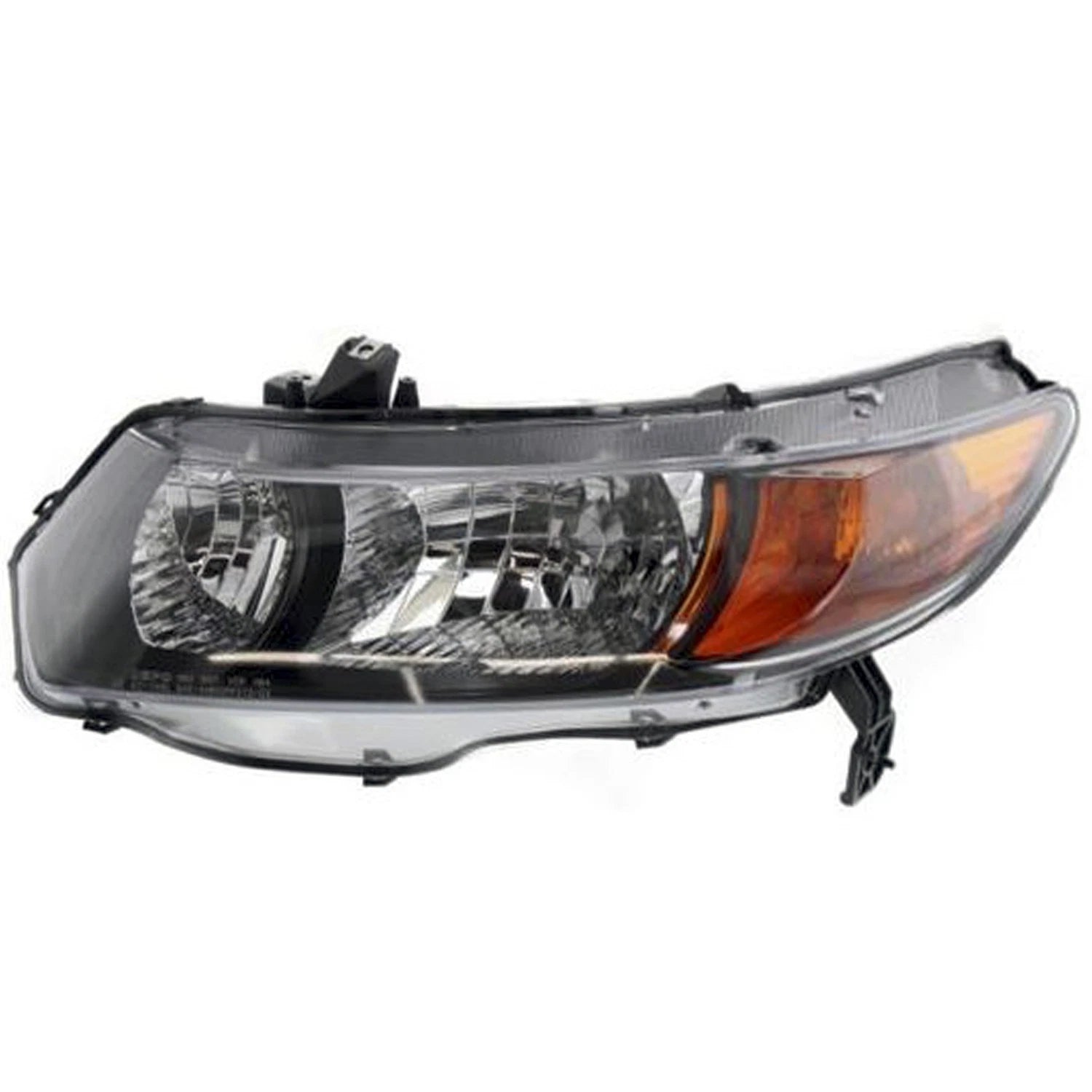 Replacement Amber Driver Side Head Light Lens Housing for Toyota Corolla (2009–2013)