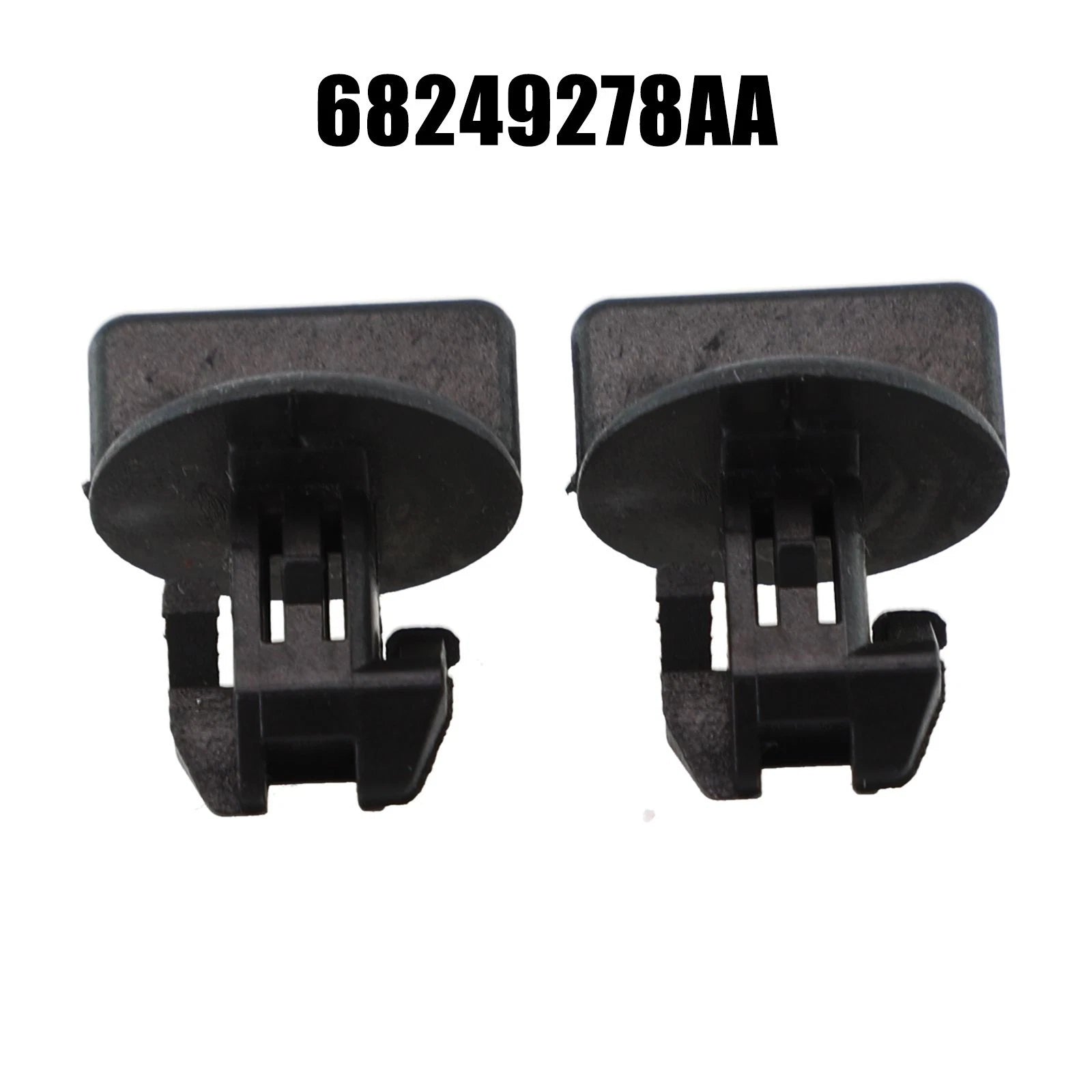 2Pcs Cover Nuts Bumper Hitch for Car Accessories