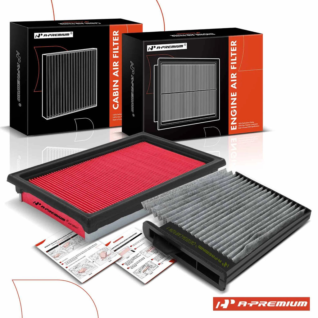 Engine & Activated Carbon Cabin Air Filter for Nissan Versa (2007–2012)