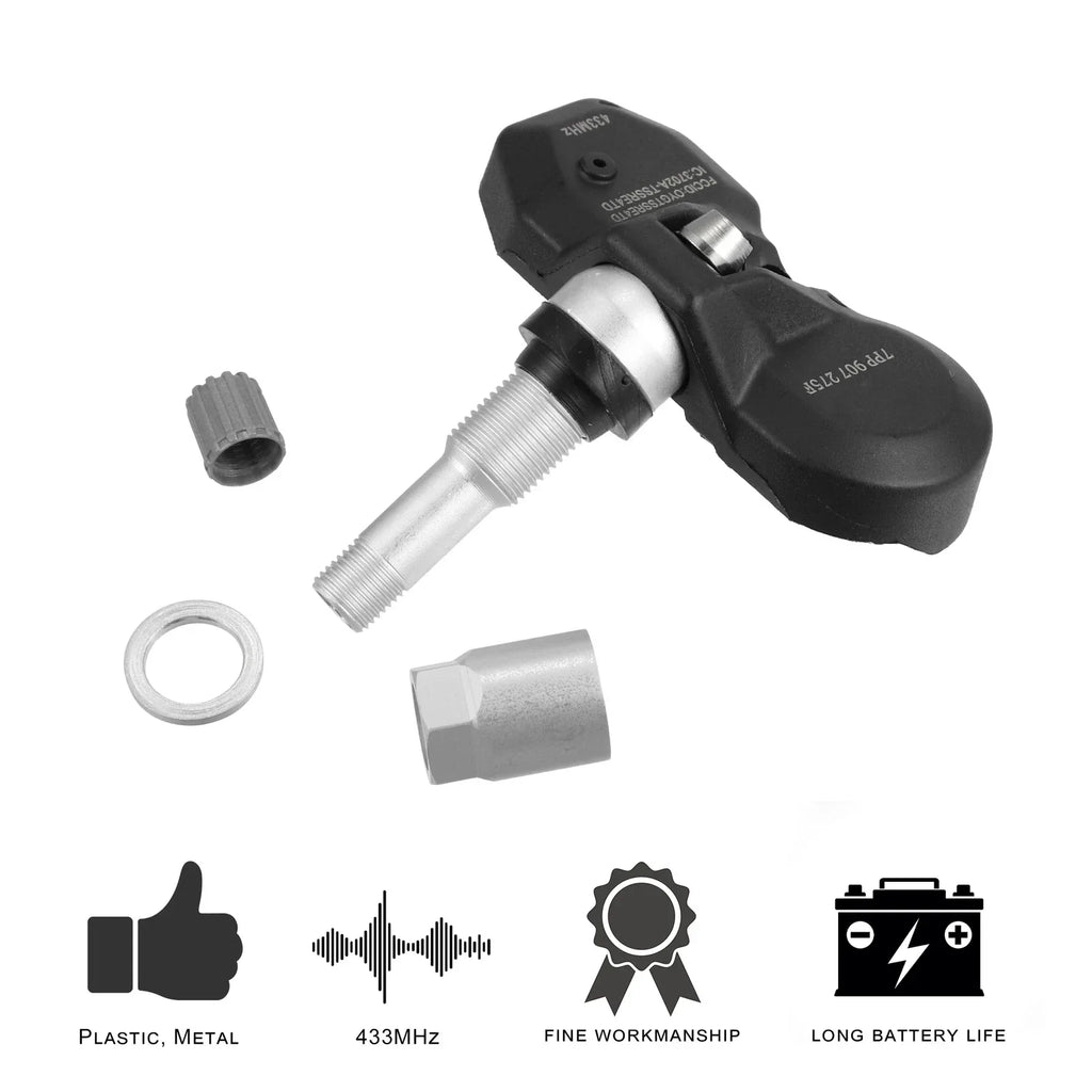 4 x Tire Pressure Sensors TPMS 433MHz for Porsche Audi VW (2010-2023)