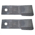 Set of 2 CW Rotary Cutter Blades 80A31 for Tiger Boom Mowers (6TB2031A)