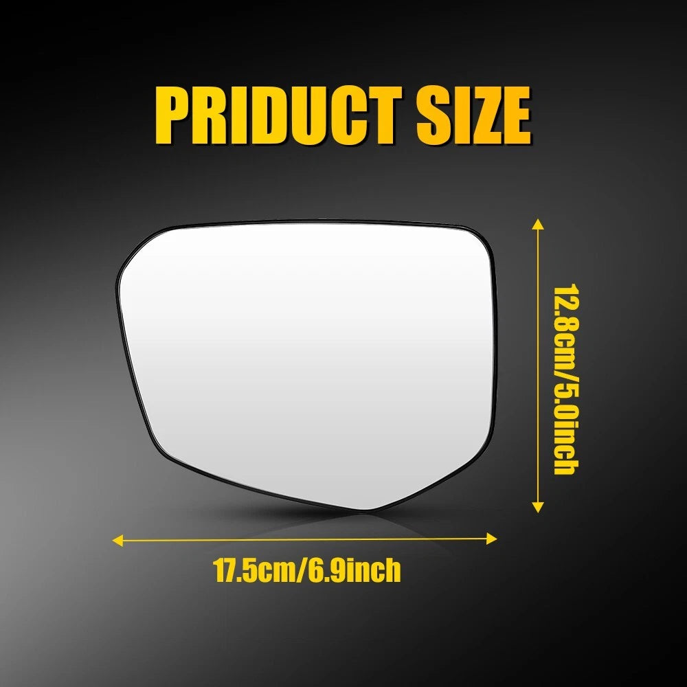 Heated Door Wing Mirror Glass for Honda Civic (2016-2021)