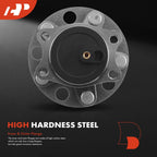 2X Rear Wheel Hub & Bearing Assembly with ABS for Jeep Compass (2007–2023)