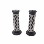 Comfort Gray Gel Hand Grips 22mm 7/8" for Honda CB