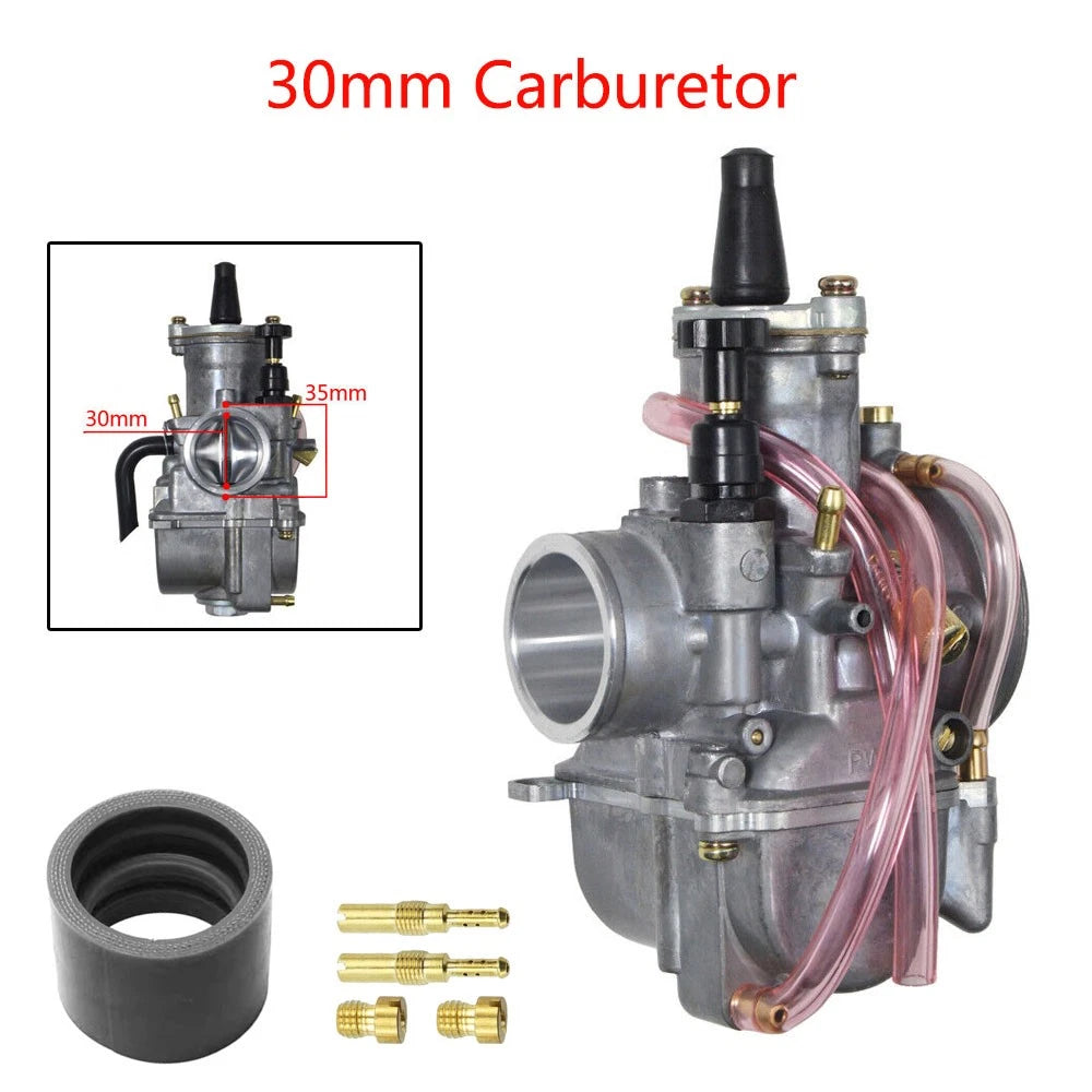 30mm Carburetor for Motorcycle ATV UTV (150cc–250cc)